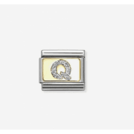 Nomination Letter Q Glitter Composable Charm 03029117