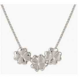 Nomination Armonica Silver Four Leaf Clover Necklace 241305 001