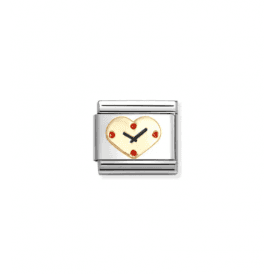 Nomination Family - Red Heart Clock Composable Charm 030207 53