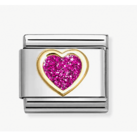 Nomination Fuchsia Heart Composable Charm 030220 09
