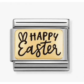 Nomination Happy Easter Composable Link Charm 030166 32