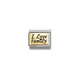 Nomination I Love Family Composable Charm 030166 69