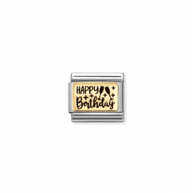 Nomination Happy Birthday Composable Charm 030166 60