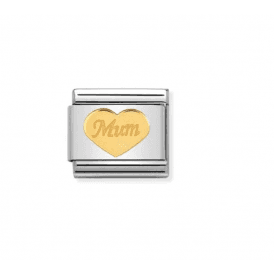 Nomination Mum Heart Composable Link Charm 030162 38