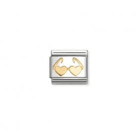 Nomination Heart Sunglasses Composable Link Charm 030149 67