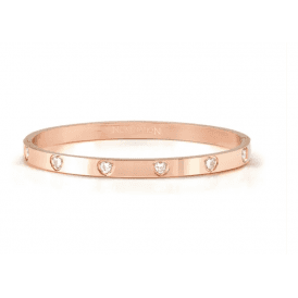 Nomination Small Cubic Zirconia Heart Pretty Bangle 029528 043