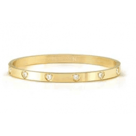Nomination Medium Cubic Zirconia Heart Pretty Bangle 029529 020