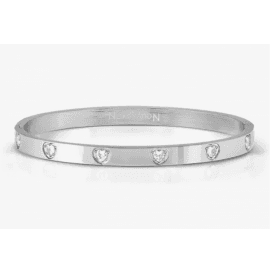 Nomination Small Cubic Zirconia Heart Pretty Bangle 029528 001