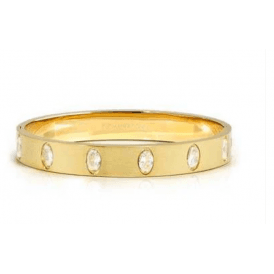 Nomination Medium Oval Cubic Zirconia Pretty Bangle 029538 020