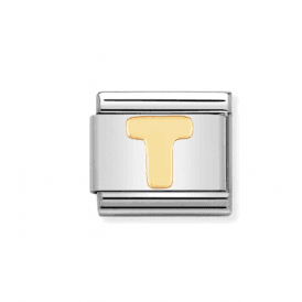 Nomination Letter T Composable Link Charm 030101 20