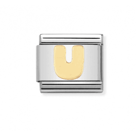 Nomination Letter U Composable Link Charm 030101 21