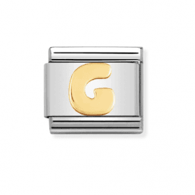 Nomination Letter G Composable Link Charm 030101 07