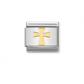 Nomination Cross Symbol Composable Link Charm 030105 01