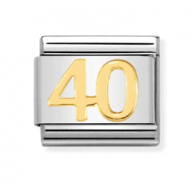 Nomination Number 40 Composable Link Charm 030109 41