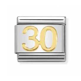 Nomination Number 30 Composable Link Charm 030109 40