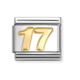 Nomination Number 17 Composable Link Charm 030109 45