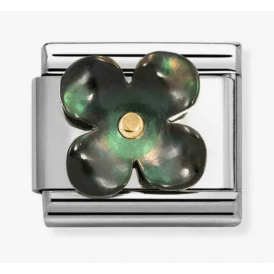Nomination Black M.O.P Flower Composable Charm 030521/22