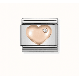 Nomination Heart With CZ Composable Charm 430305/01