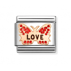 Nomination Red Butterly Love Composable Charm 430202/47