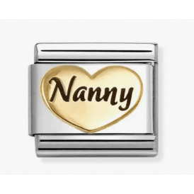 Nomination Family Nanny Heart Composable Charm 030285/78