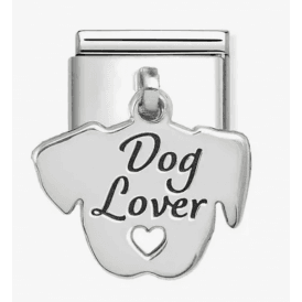 Nomination Jewellery Dog Lover Drop Pendant Charm 331811/13