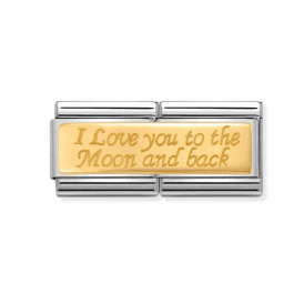 Nomination Jewellery Double I Love You To The Moon 030710/10