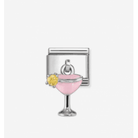 Nomination Jewellery Pink & Yellow Cocktail Charm 331815/18