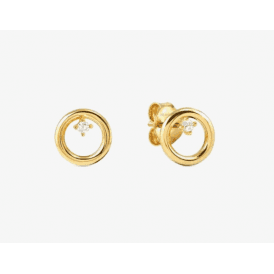 Nomination Jewellery Open Circle Zirconia Earrings 242603/044