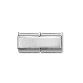 Nomination Jewellery Double Smooth Plate Charm 330710/01