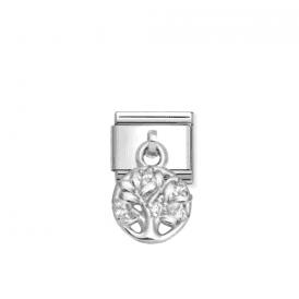 Nomination Jewellery Tree Of Life Zirconia Charm 331800/27