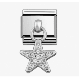 Nomination Jewellery Star Zirconia Pendant Charm 331800/05