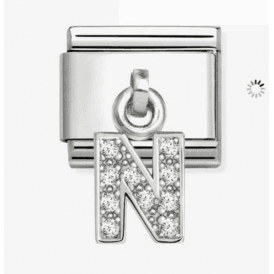 Nomination Jewellery Letter N Pendant Charm 331818/14