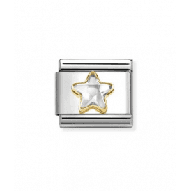 Nomination Clear Star Faceted Composable Charm 030614010