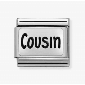 Nomination Classic Silver Cousin Family Charm 330109/12