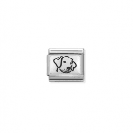 Nomination Classic Silver Dog Charm 330109/06