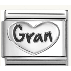 Nomination Classic Silver Gran Heart Charm 330101/98