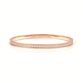 Nomination Medium Satin Cubic Zirconia Pretty Bangle 029523 043