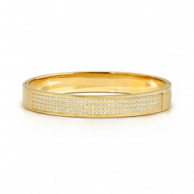 Nomination Small Cubic Zirconia Pave Pretty Bangle 029534 020