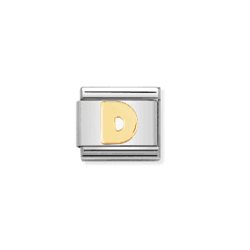 Nomination Letter D Composable Link Charm 030101 04