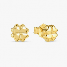 Nomination Armonica Gold Four Leaf Clover Earrings 241307 003