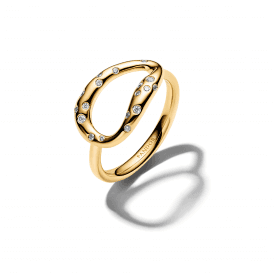Pandora Organically Shaped Stone-Set Statement Ring 164676C01