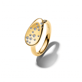 Pandora Medium Stone-Set Oval Signet Ring 164672C01
