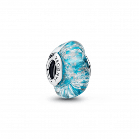 Pandora Turquoise Murano Glass & Glitter Charm 794701C01