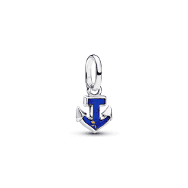 Pandora Blue Anchor Mini Dangle Charm 794610C01