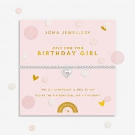 Joma Kids' A Little 'Just For You Birthday Girl' Bracelet C841