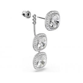 Swarovski Una Angelic Cushion Cut White Earrings 5754342