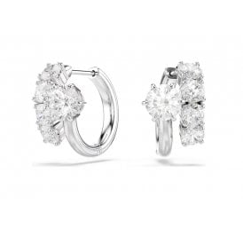 Swarovski Matrix Round Cut White Earrings 5753572