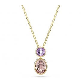 Swarovski Chroma Multicoloured 18k Gold Finish Pendant 5741586
