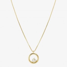 Nomination Jewellery Circle Cubic Zirconia Necklace 242602/044