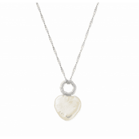ChloBo Tiny Twisted Rope Chain Lucky Pearl Necklace SNTRCHP